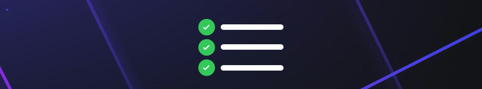 UX-checklist met aantekeningen en schetsen op papier